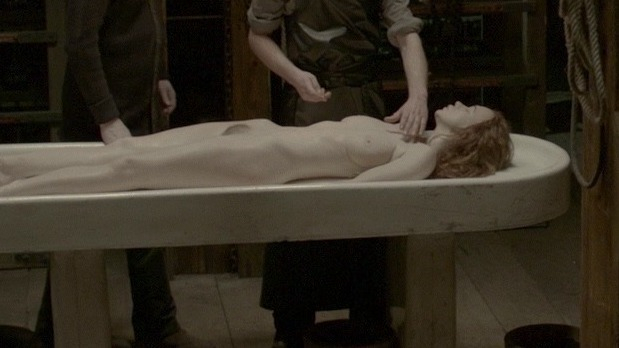 Nudes of Lily / Brona Croft from Penny Dreadful. Breasts, Bush, autopsy table, corpse. 748254