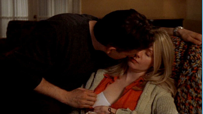 The Secret Lives of Dentists's Sexiest Scenes with Hope Davis. Sexy, white bra. 627396