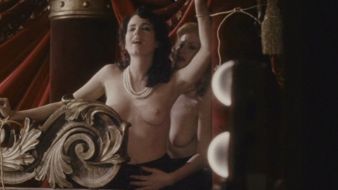 Jemima Rooper in The Black Dahlia (2006) Breasts Lesbian Being Photgraphed Black Skirt 689229