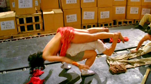 Mallika Sherawat in The Myth (2005) Sexy Body Double Back Exposed Black Hair 628158