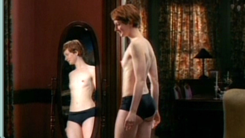 Sarah Huling Nude as Mae, The Strangler's Wife. Breasts, black panties, mirror. 628340