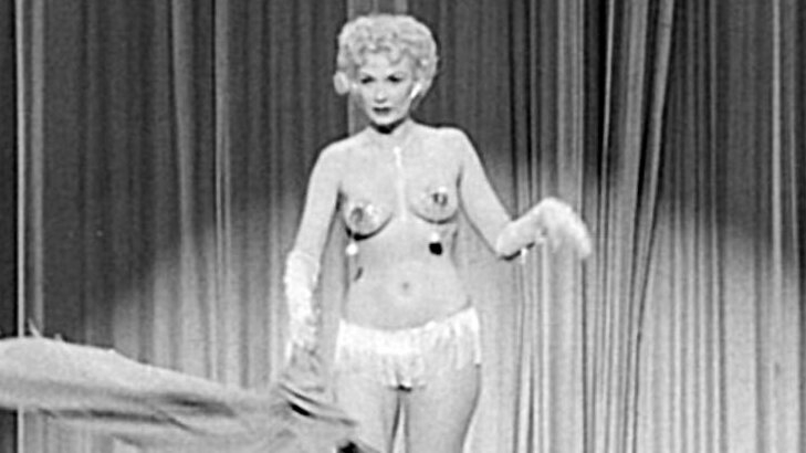 Sexiest Scenes of Herself from Peek-a-Boo. Sexy, black and white, blonde. 628373