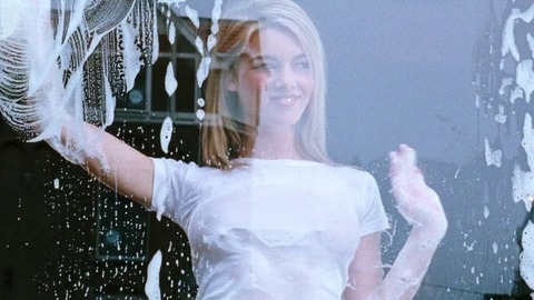 Katie Downes in Deuce Bigalow: European Gigolo (2005) Sexy Breast Close Up Breasts Pressed Against Glass 782932