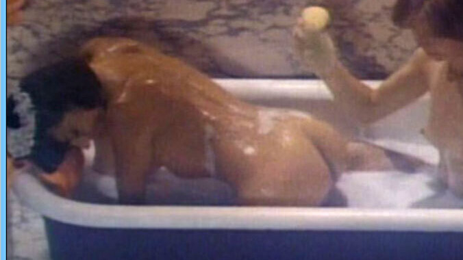 Kelly Ann Page Nude as Janette (heavy-duty maid). Breasts, Butt, Lesbian, bathtub, hard nipples. 548342