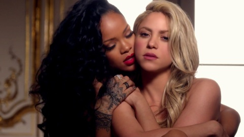 Can't Remember to Forget You's Sexiest Scenes with Shakira. Sexy, Lesbian, Black, SFW. 734286