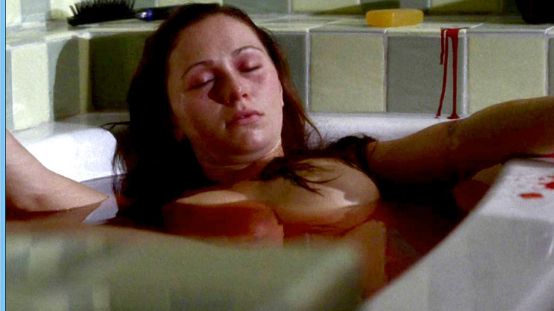 Annie from Masters of Horror Naked. Breasts, bathtub, bloody water. 663083