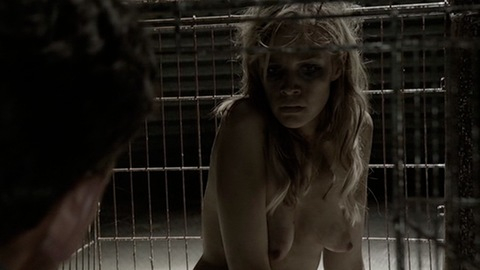 Cyndi from Pawn Shop Chronicles Naked. Breasts, Horror, cage. 728489