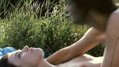 Sophie Ward in A Village Affair (1994) Breasts Lesbian Breasts Laying In Grass 739713