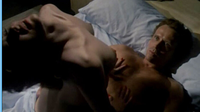 Marga Herrera Naked as Prostitute. Breasts, couple in bed, head thrown back. 552309