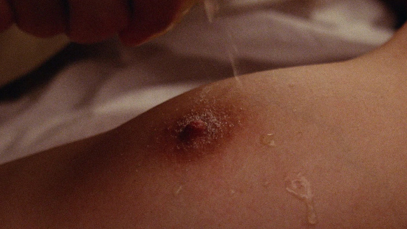 Fukumi Kuroda Naked as Man in White Suit's Mistress. Breasts, close up, food play. 811473