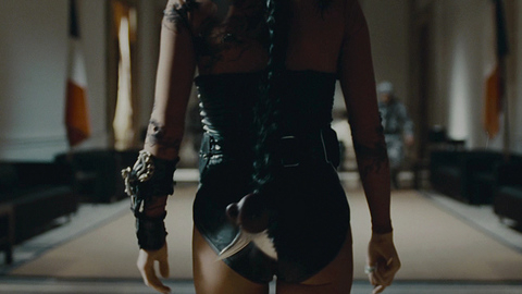 Elodie Yung in District 13: Ultimatum (2009) Sexy Leather Panties Sexy 683693