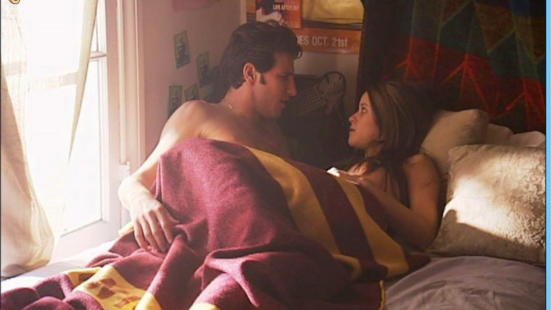 National Lampoon's Adam and Eve's Sexiest Scenes with Lisa Wilhoit. Sexy, brunette, couple in bed. 630378