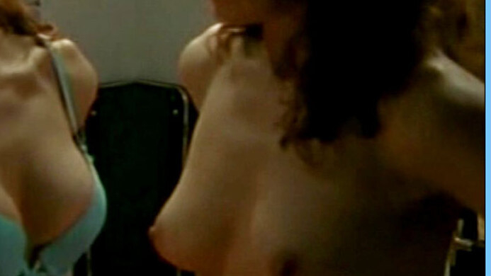 Myriam from Oben ohne Naked. Breasts, Underwear, brunette, curly hair. 665477