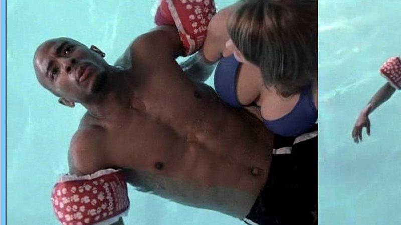 Hottest Bevin Prince Scene in One Tree Hill. Bikini, SFW, blue bikini. 662012