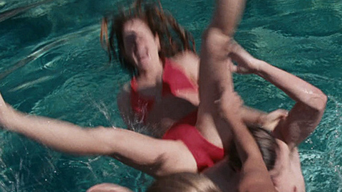 Rachelle Lefevre in The Pool Boys (2009) Bikini Bikini Brunette 705121