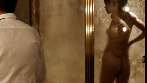 Olga Kurylenko in Magic City (2012-2013) Butt Back Exposed Brunette 710453