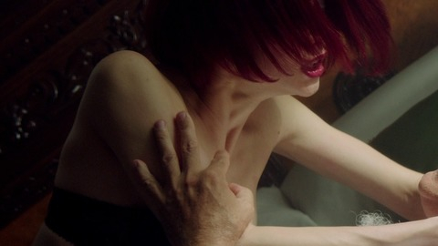 Hottest Alice Fournier Scenes. Sexy, Underwear, SFW, black bra. 754575