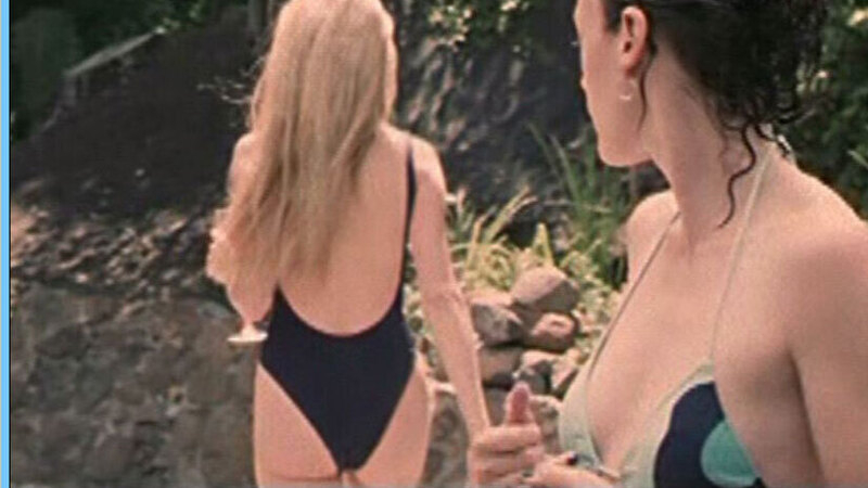 The White Horse Is Dead's Sexiest Scenes with Irina Stemer. Sexy, black bikini, blonde. 631182