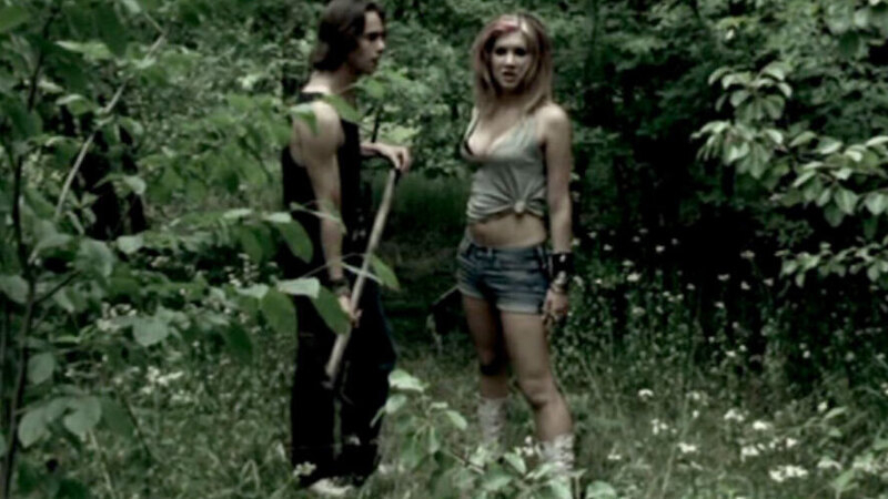 Sexiest Scenes of Lola from Flu Birds. Sexy, cleavage, denim shorts. 651845