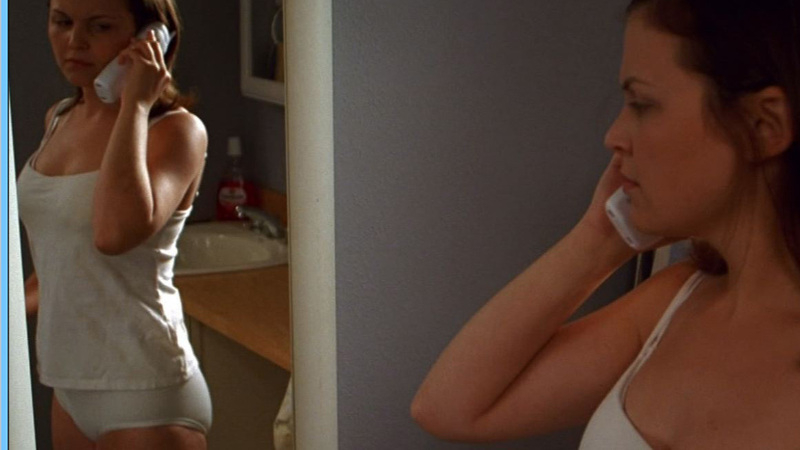 Hottest Margene Henrickson Scenes. Underwear, brunette, reflection in mirror. 662205