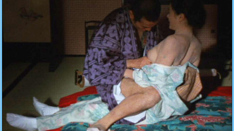 Masako Natsume Naked in Onimasa: A Japanese Godfather. Breasts, black hair, couple. 587965