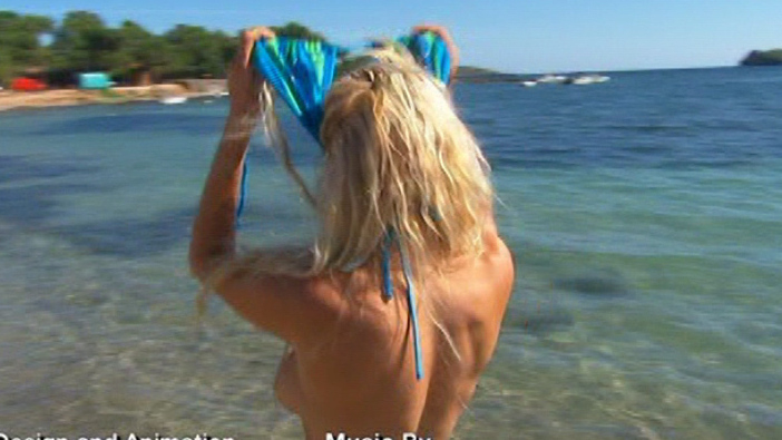 Sexiest Scenes of Herself from Bridget's Sexiest Beaches. Sexy, SFW, back exposed. 680867