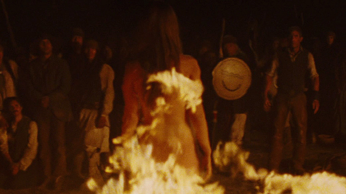 Sexiest Scenes of Ella Swenson from Cowboys & Aliens. Sexy, SFW, back exposed. 703529