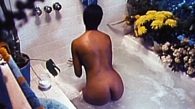 Karmello Brooks Nude in Jive Turkey. Butt, Black, back exposed. 632146