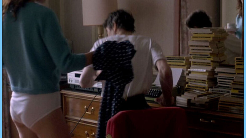 Sexiest Aurelle Doazan Scene in Détective. Underwear, SFW, blue sweatshirt. 566995