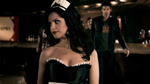 Marta Torné in Impávido (2012) Sexy Black Dress Black Hair 720950