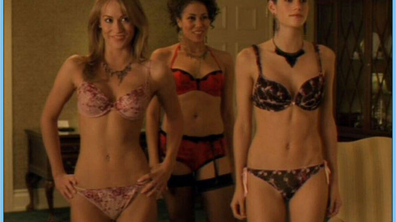 Sexiest Scenes of Tina from Call Me: The Rise and Fall of Heidi Fleiss: Unrated and Uncut. Underwear, SFW, black bra and panties. 611075