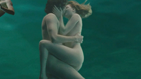 Evan Rachel Wood Nude as Lucy Carrigan. Butt, couple, kissing. 690896