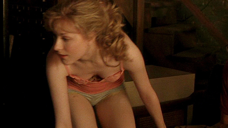 Hottest Evan Rachel Wood Scene in Whatever Works. Underwear, bending over, panties. 676910