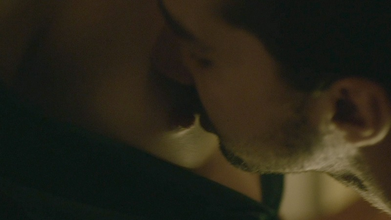 Gabi Ibanescu from Charlie Countryman Naked. Breasts, kissing, man kissing breasts. 734657