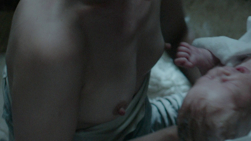 Evan Rachel Wood Nude as Eva. Breasts, baby, birth. 801026
