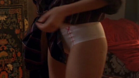 Hottest April Bowlby Scene in Sands of Oblivion. Underwear, SFW, no pants. 650528