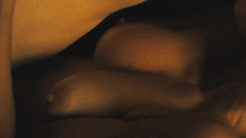 Alice Braga Naked in On the Road. Breasts, black hair, couple. 727537