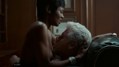 Emayatzy E. Corinealdi Naked in Hand of God. Breasts, Black, black hair. 746473