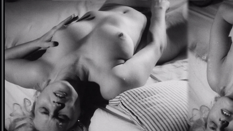 Nudes of Jeannie from Moonshine Love. Breasts, Bush, black and white, blonde. 634980