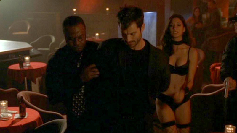 Hottest Crystal Mantecon Scene in Road House 2. Underwear, black bra, black panties. 588554