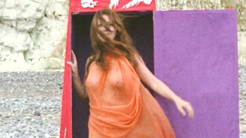 Hottest Vampire Scenes. Sexy, redhead, see through dress. 648759