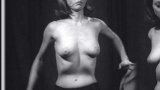 Barbara Wood Nude in Rent-a-Girl. Breasts, black and white, brunette. 635866