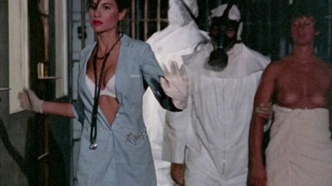 Sharon Mitchell in Class of Nuke 'Em High Part II: Subhumanoid Meltdown (1991) Breasts Breasts Brunette 769025