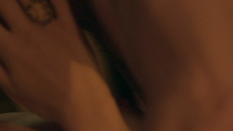 Nudes of Mila from The Lookalike. Breasts, brunette, couple in bed. 757434