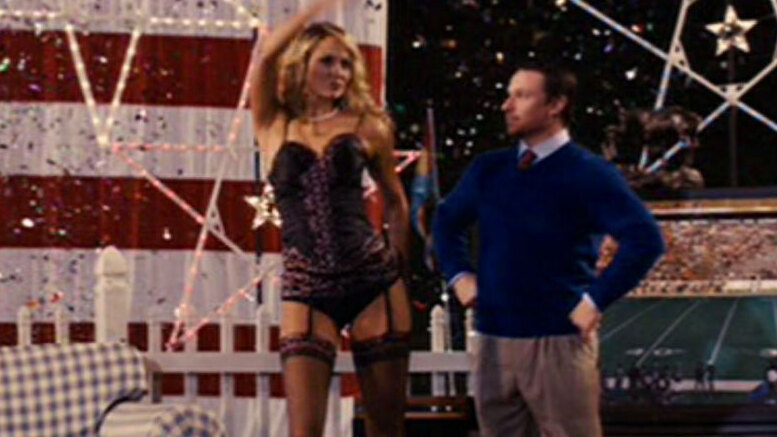 Hottest Stacy Keibler Scene in The Comebacks. Sexy, SFW, american flag. 647882
