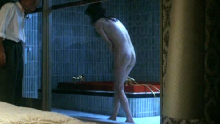 Mayako Katsuragi Naked in Angel Guts: Red Vertigo. Butt, back exposed, black hair. 636289