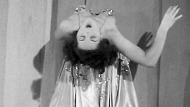 Hottest Herself Scenes. Sexy, bent over backwards, black and white. 636621