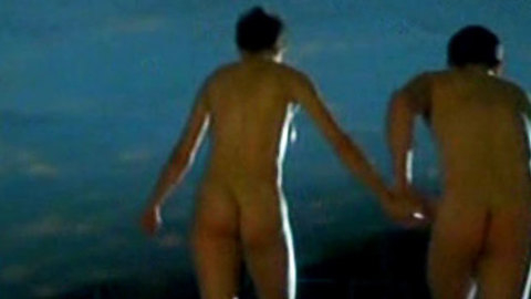 Klara from Großstadtrevier Naked. Butt, back exposed, black hair. 657557