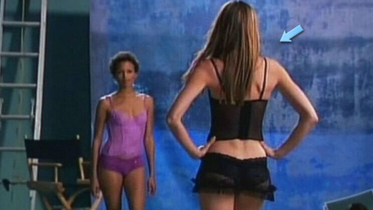 Sexiest Scenes of Tania from Fashion House. Sexy, SFW, black lingerie. 664433
