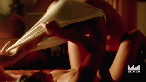 Natalie Martinez Nude as Selma. Breasts, man on top, nude. 745904